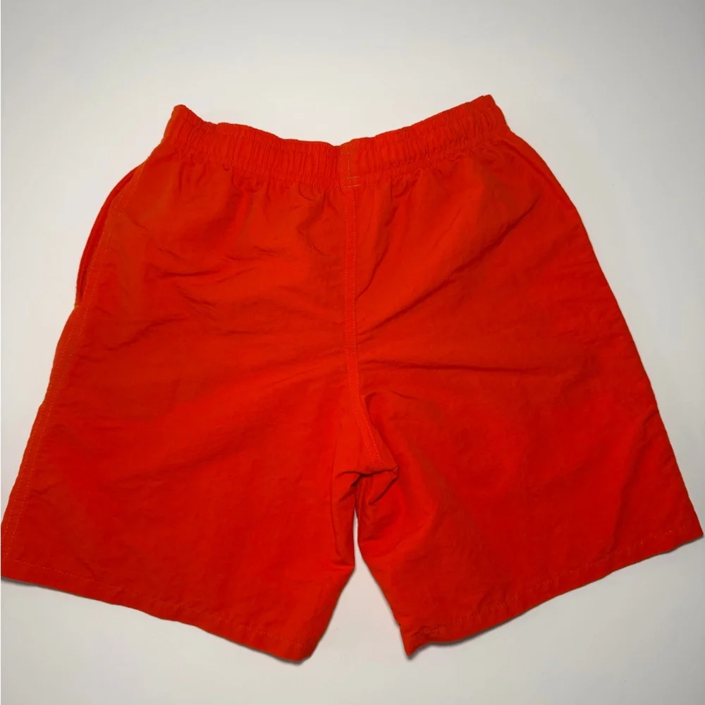 Patagonia Kids Boys Baggies Shorts Size M Orange Swim Trunks Mesh Lined - Picture 4 of 8
